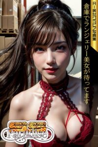 【s519ahuat00319】倉庫でランジェリー美女が待ってます AI美女グラビア写真集【SS-Paradise】