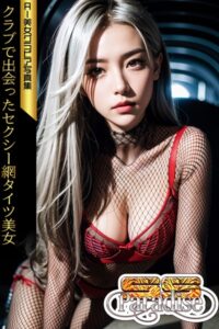【s519ahuat00341】クラブで出会ったセクシー網タイツ美女 AI美女グラビア写真集【SS-Paradise】