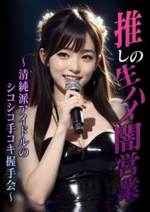 【s594allud00252】推しの生ハメ闇営業 〜清純派アイドルのシコシコ手コキ握手会〜