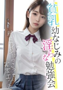 【s594allud00297】××幼なじみの淫らな勉強会 〜親にナイショのこっそり実家エッチ〜