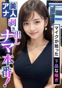 【s594allud00411】美人アナ剥き出しナマ本番！〜マイクが拾った下品な喘ぎ〜
