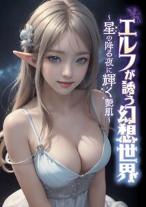 【s594allud01445】エルフが誘う幻想世界 〜星の降る夜に輝く艶肌〜