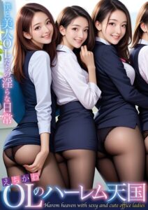 【s594allud01760】えちかわOLのハーレム天国 〜僕と美人OLたちの淫らな日常〜