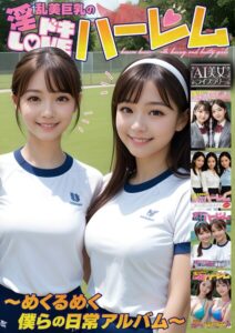 【s594allud01871】淫乱美巨乳のドキLOVEハーレム 〜めくるめく僕らの日常アルバム〜【AI美女ライブラリー】