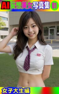 【k769aneme04797】AI妄想美女写真集01 女子大生編