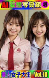 【k769aneme04840】AI妄想写真館49 美人女子大生Vol.10