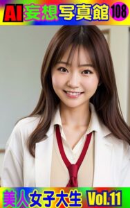【k769aneme04950】AI妄想写真館108 美人女子大生Vol.11