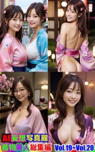 【k769aneme05253】AI妄想写真館 着物美人 総集編 Vol.19＋Vol.20
