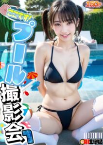 【s281asnph00244】ここです！プール撮影会1