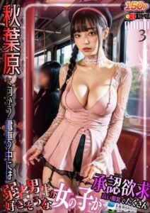 【s281asnph00281】AI秋葉原に向かう電車の中には弱者男性の好きそうな女の子が承認欲求高い私服でたくさん vol.003