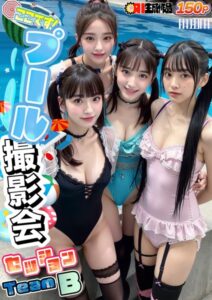 【s281asnph00511】AIここです！プール撮影会セッションTeamB