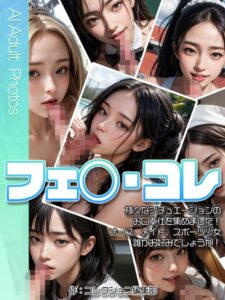 【s490adqbf00066】フェ○・コレ 様々なシチュエーションのお口奉仕を集めました！ナース、メイド、スポーツ少女 誰がお好みでしょうか！