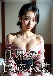 【s511ahuat00562】世界の民族衣装 日本の着物