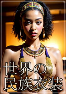 【s511ahuat00567】世界の民族衣装 アフリカのダッシュキキ