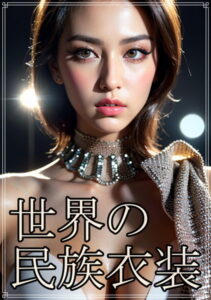 【s511ahuat00568】世界の民族衣装 ロシアのサルマ