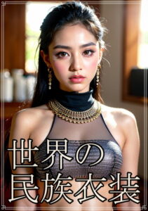 【s511ahuat00571】世界の民族衣装 ペルーのアンデス服