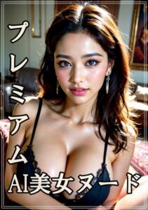 【s511ahuat00715】プレミアムAI美女ヌード ボヘミアンスタイルのリビングルーム