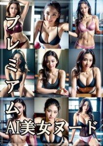 【s511ahuat00744】プレミアムAI美女ヌード エアロビクス