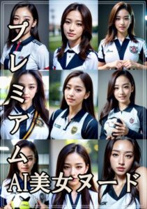 【s511ahuat00747】プレミアムAI美女ヌード サッカー