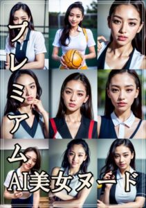 【s511ahuat00750】プレミアムAI美女ヌード ネットボール