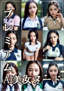 【s511ahuat00752】プレミアムAI美女ヌード ラグビー