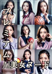 【s511ahuat00753】プレミアムAI美女ヌード ハンドボール