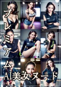 【s511ahuat00755】プレミアムAI美女ヌード ローラーダービー