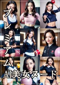 【s511ahuat00758】プレミアムAI美女ヌード ドッジボール