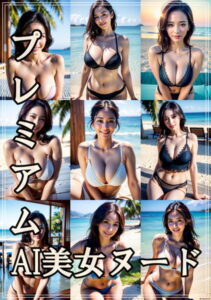 【s511ahuat00769】プレミアムAI美女ヌード ビーチリゾート