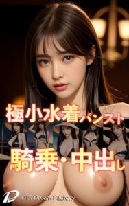 【s512ahuat00340】極小水着・パンスト・騎乗・中出し