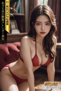 【s519ahuat00081】SS-Paradise あざと系の艶髪スレンダー美女 AI美女グラビア写真集