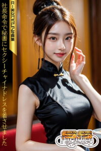 【s519ahuat00092】SS-Paradise 社長命令で秘書にセクシーチャイナドレスを着させました AI美女グラビア写真集