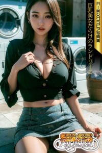 【s519ahuat00156】SS-Paradise 巨乳美女だらけのランドリー2 AI美女グラビア写真集