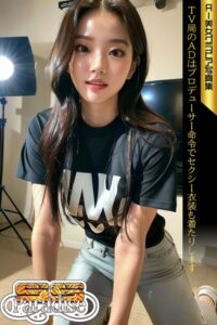 【s519ahuat00158】SS-Paradise TV局のADはプロデューサー命令でセクシー衣装も着たりします AI美女グラビア写真集