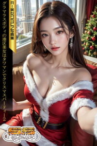 【s519ahuat00169】SS-Paradise グラマラスボディの港区美女はタワマンでクリスマスパーティー2 AI美女グラビア写真集