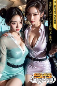 【s519ahuat00185】SS-Paradise 美形CAがセクシー衣装でご案内1 AI美女グラビア写真集