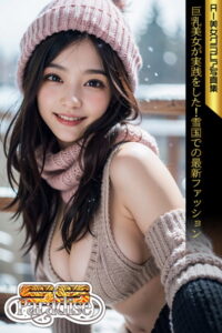 【s519ahuat00204】SS-Paradise 巨乳美女が実践をした！雪国での最新ファッション AI美女グラビア写真集