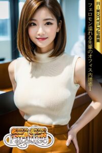 【s519ahuat00208】SS-Paradise フェロモン溢れる先輩のオフィス内誘惑1 AI美女グラビア写真集