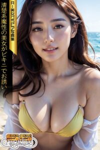 【s519ahuat00250】清楚系魔性の美女がビキニでお誘い AI美女グラビア写真集【SS-Paradise】