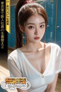 【s519ahuat00254】更衣室で新入社員の生着替え2 AI美女グラビア写真集【SS-Paradise】
