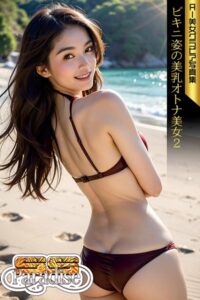 【s519ahuat00261】ビキニ姿の美乳オトナ美女2 AI美女グラビア写真集【SS-Paradise】