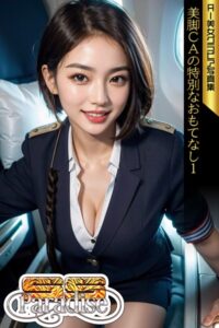 【s519ahuat00271】美脚CAの特別なおもてなし1 AI美女グラビア写真集【SS-Paradise】