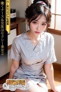 【s519ahuat00279】働くナース＆女医はセクシー美女2 AI美女グラビア写真集【SS-Paradise】