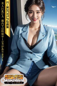 【s521antbp00122】SS-Paradise nude 美人巨乳CA 機内では特別サービスがあります1 AI美女グラビア写真集