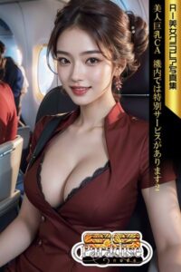 【s521antbp00123】SS-Paradise nude 美人巨乳CA 機内では特別サービスがあります2 AI美女グラビア写真集