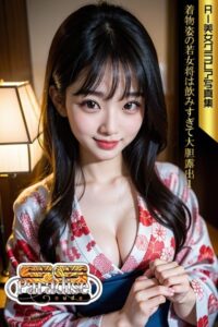 【s521antbp00131】SS-Paradise nude 着物姿の若女将は飲みすぎて大胆露出1 AI美女グラビア写真集