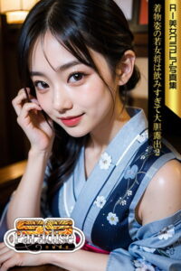 【s521antbp00132】SS-Paradise nude 着物姿の若女将は飲みすぎて大胆露出2 AI美女グラビア写真集