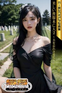【s521antbp00167】美しい喪服未亡人2〜夫を忘れさせて〜 AI美女グラビア写真集【SS-Paradise nude】