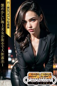 【s521antbp00203】艶めかしい極上美女が街中で大胆露出1 AI美女グラビア写真集【SS-Paradise nude】