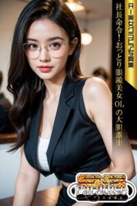 【s521antbp00231】社長命令！おっとり眼鏡美女OLの大胆露出 AI美女グラビア写真集【SS-Paradise nude】